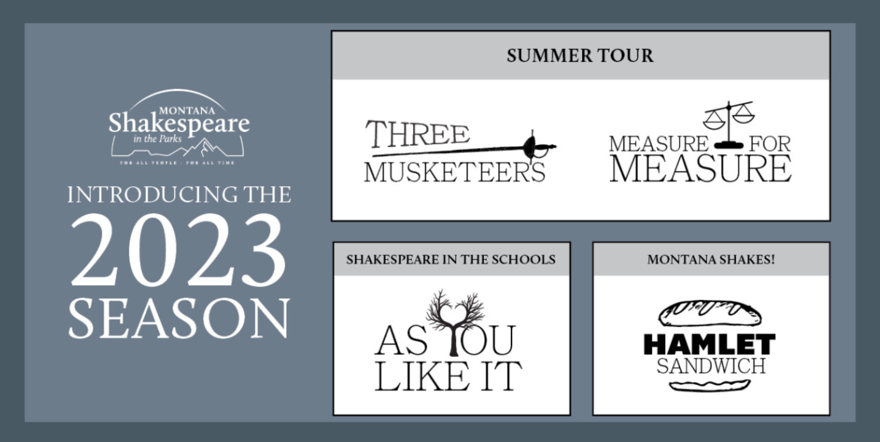 Montana Shakespeare In The Parks Launches Into 2023 Season The BoZone