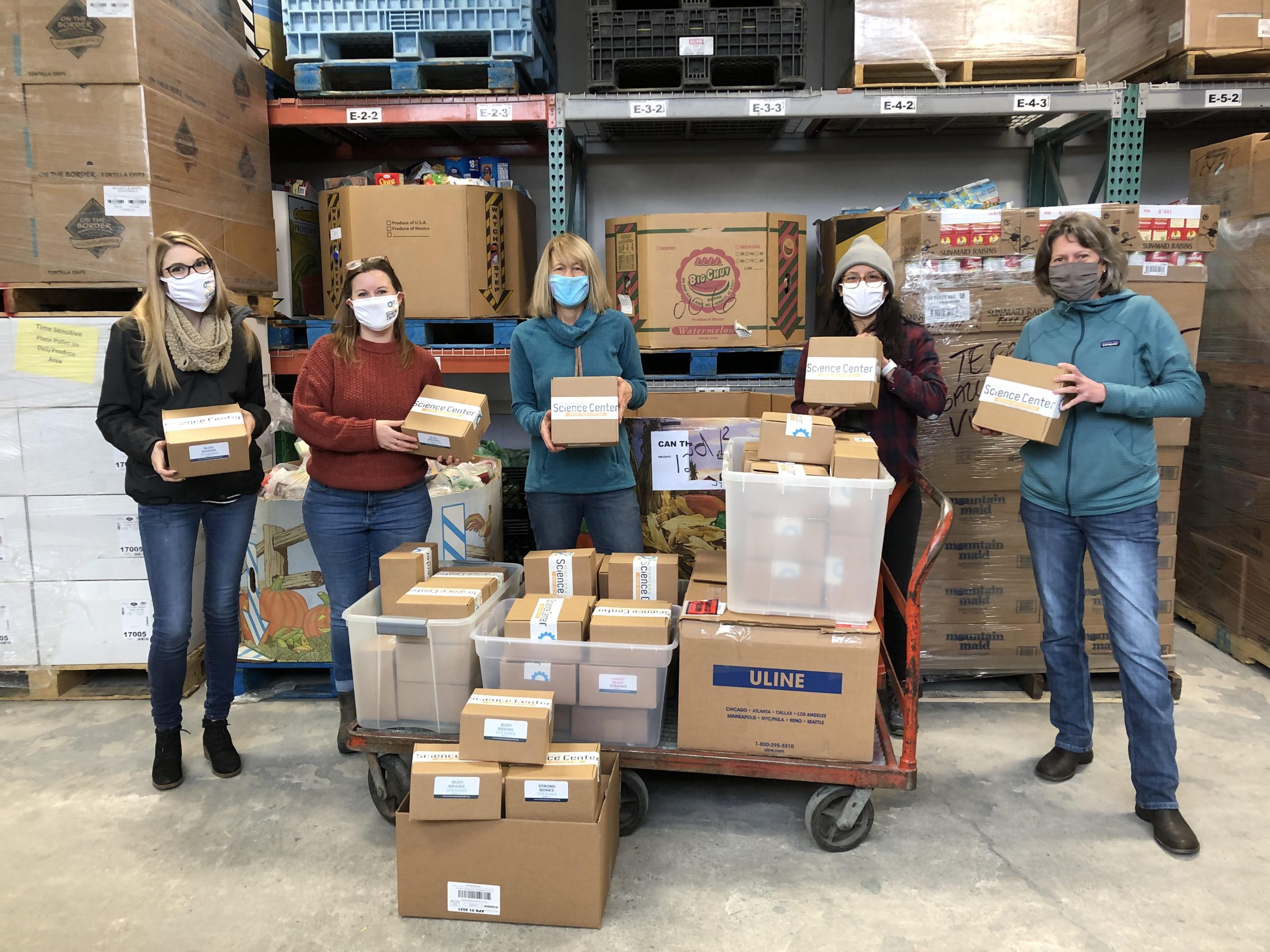 Science Center, Bozeman Health & Food Bank join forces to distribute