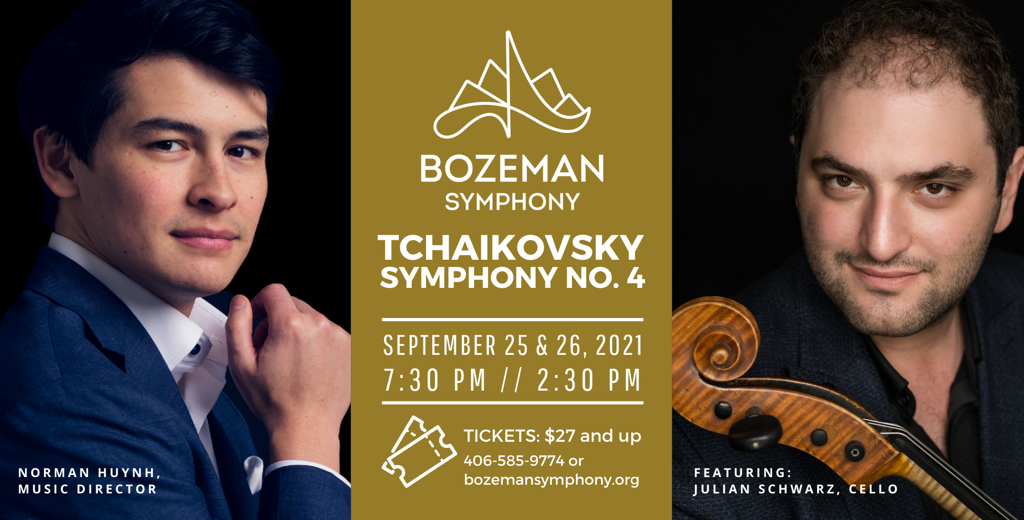 Bozeman Symphony returns to Concert Hall with inperson & virtual