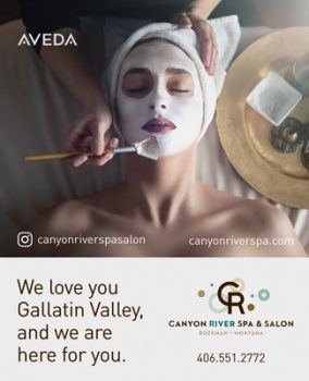 Canyon River Spa and Salon Best of Bozeman Best Spa 2021 Website: http://www.canyonriverspa.com Info & Google Map: https://bozone.com/venue/canyon-river-spa/