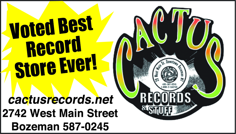 CACTUS Records Best of Bozeman Best Record Store The BoZone
